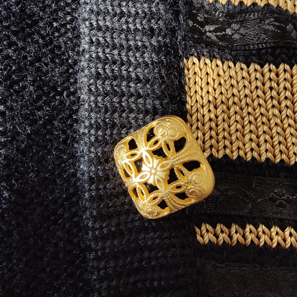 Hand Embroidered | vintage 90s | Susan Bristol | cardigan π€π - Picture 4 of 16